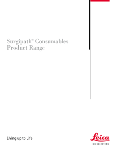 Surgipath® Consumables Product Range