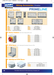 Wiring Accessories