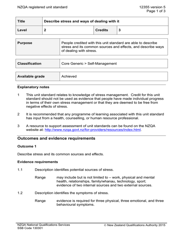 outcomes-and-evidence-requirements