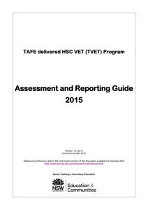 TVET Assessment and Reporting Guide 2015