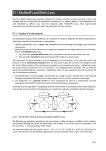 b1_1 Kirchhoff and Ohm