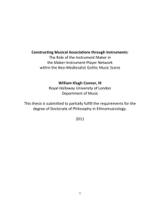 William Klugh Connor III PhD Thesis 2012