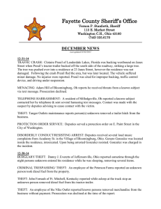 Dec 2014 News - Sheriff Office