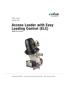 Access Loader with Easy Loading Control (ELC)
