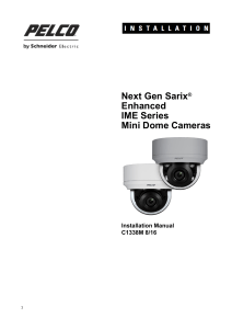 Sarix IME Series Installation Manual