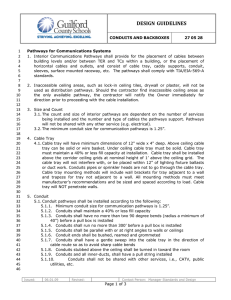 Pathways for Communications Systems