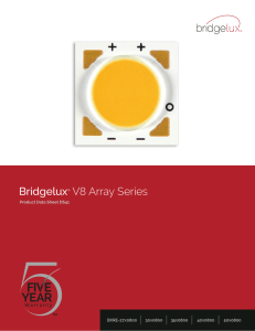 Bridgelux® V8 Array Series