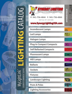Free copy of Synergy Lighting E