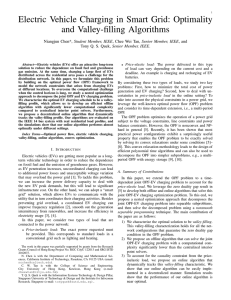 Electric Vehicle Charging in Smart Grid: Optimality and Valley