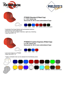 Fitted Cap - Fielders Choice
