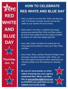 how to celebrate red white and blue day