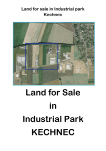 Land for sale in Kechnec_presentation
