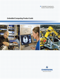 Embedded Computing Product Guide