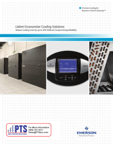 Liebert Economizer Cooling Solutions