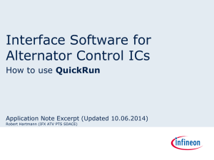 Interface Software - AN QuickRun.v2