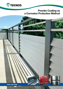 Powder Coating as a Corrosion Protection Method