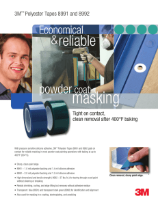3M™ Polyester Tape 8992 Flyer