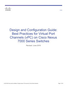 Design and Configuration Guide: Best Practices for Virtual Port