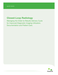 Closed-Loop Radiology