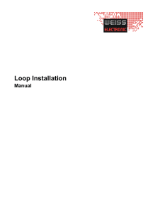 Loop Installation