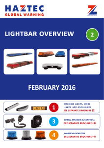 Lightbar Overview