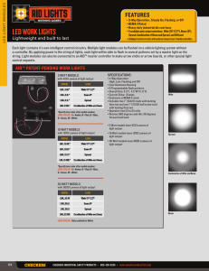 led work lights - Checkers Safety Group