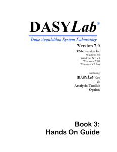 DASYLab User Guide