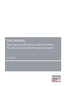 Size Matters - Theatre Projects Consultants