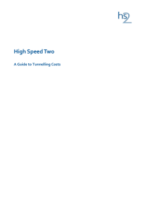 HS2 Guide to Tunnelling Costs