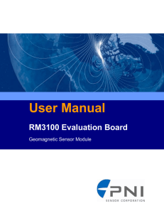 RM3100 Evaluation Board User Guide