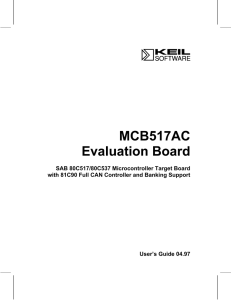 MCB517AC Evaluation Board