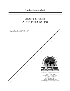 Analog Devices ADSP-21062-KS-160