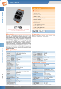 ET-7026 - ICP DAS USA`s I