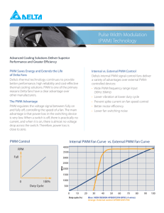 Pulse Width Modulation (PWM) Technology