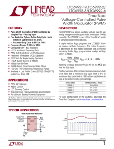 LTC6992-1 - Linear Technology