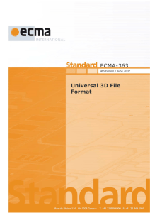 Final draft U3D File Format 4th edition