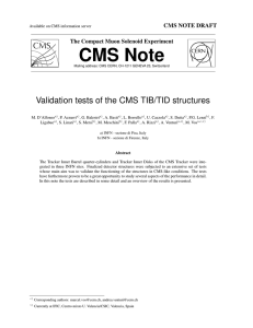 CMS Note