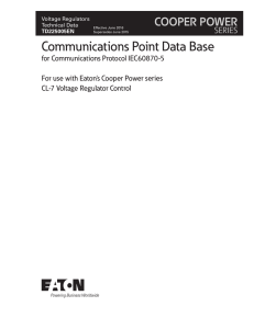 Communications Point Data Base