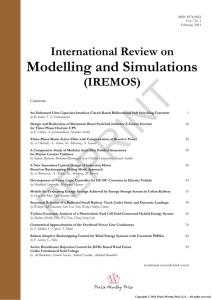 Modelling and Simulations