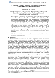 A Practically Validated Intelligent Calibration Technique using