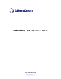 Understand ing Cap pacitive Position Sensoors