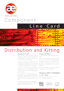 Line Card PDF - Arden Electronics Ltd