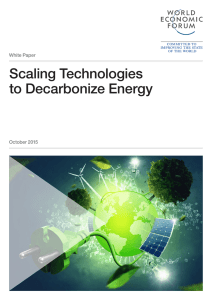 Scaling Technologies to Decarbonize Energy - weforum.org