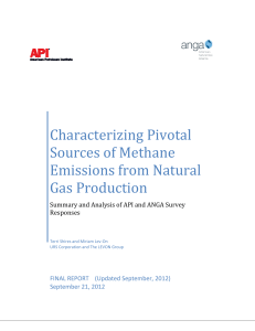 Characterizing Pivotal Sources of Methane Emissions from