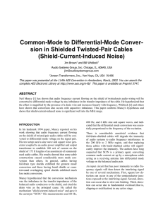 Common-Mode to Differential-Mode Conver