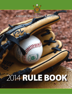 American Legion Baseball Rules