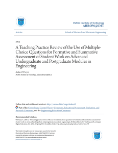 A Teaching Practice Review of the Use of Multiple