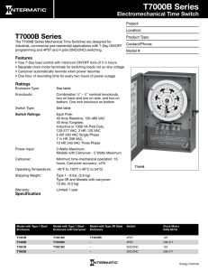 T7000B Series