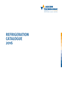refrigeration catalogue 2016