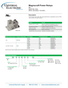 View the PDF Datasheet for Magnecraft 9A Series